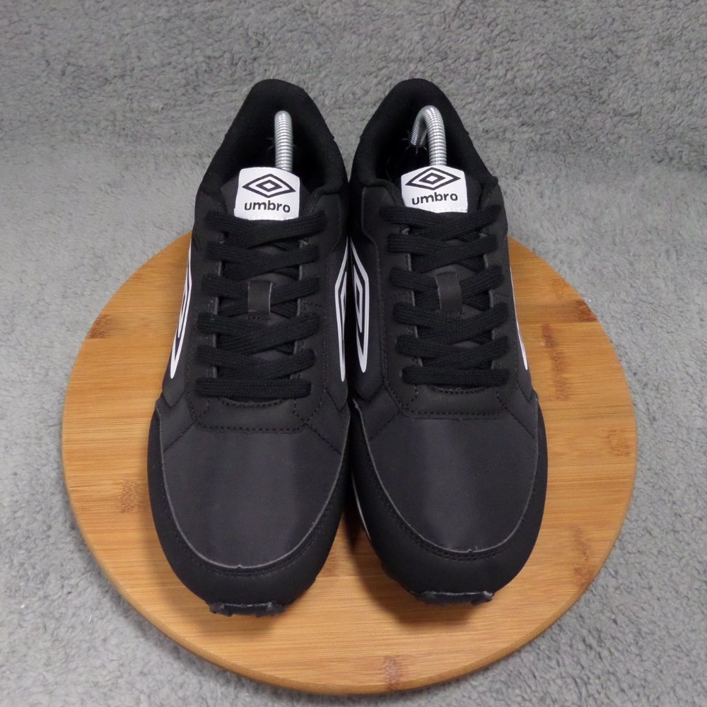 Umbro Addison Black and White Trainers Sneakers Men's Size 11 Sneakers - Picture 2 of 8